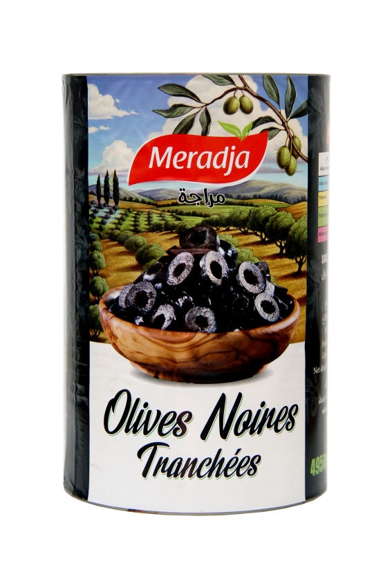 Olives noires tranchées